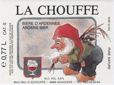 la chouffe biere d'ardennes